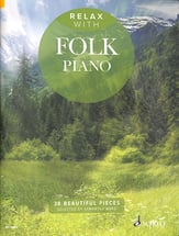 Relax with Folk Piano piano sheet music cover